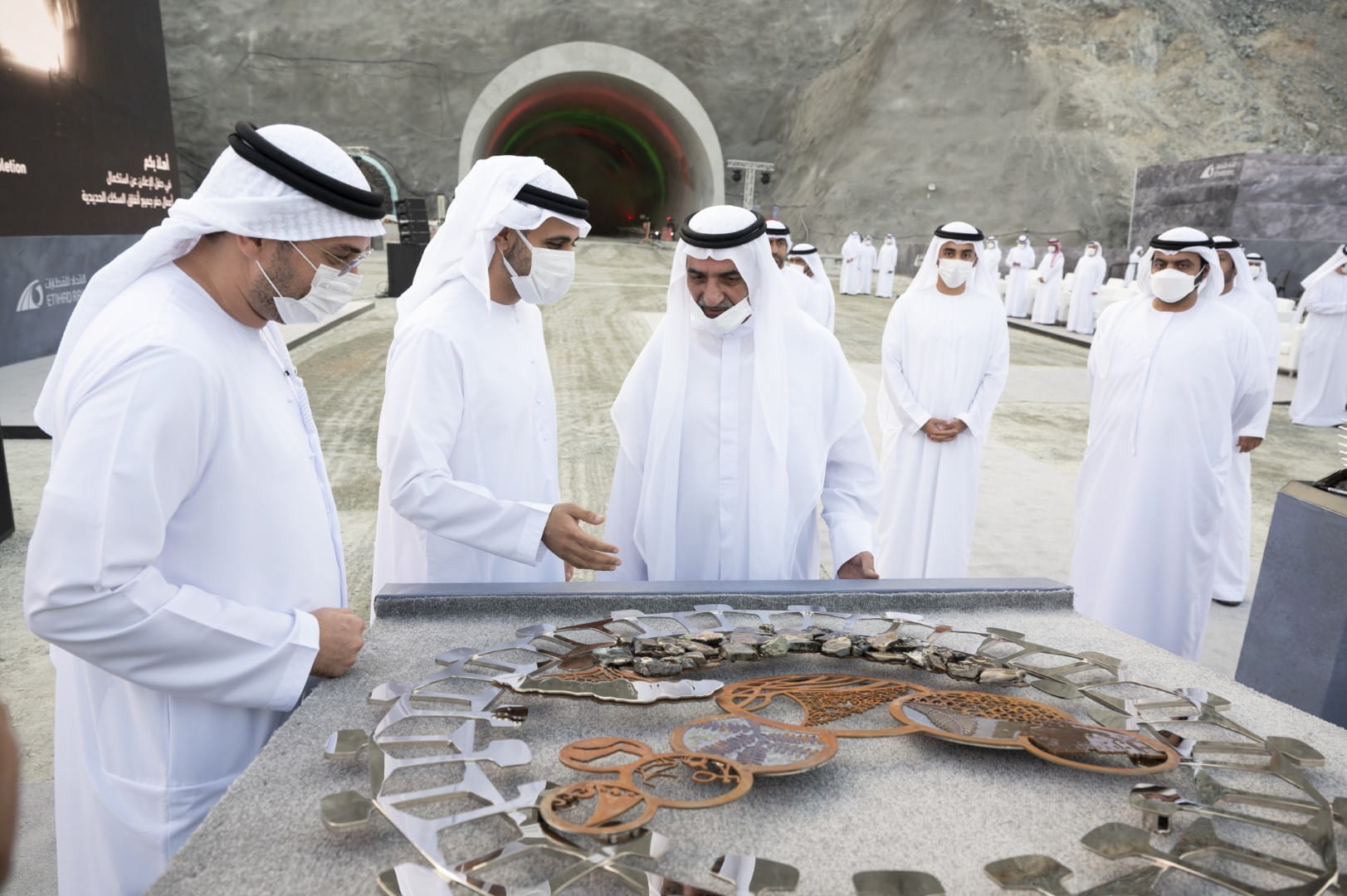 Image for the title: ER completes excavation works of all tunnels of the UAE NRN 