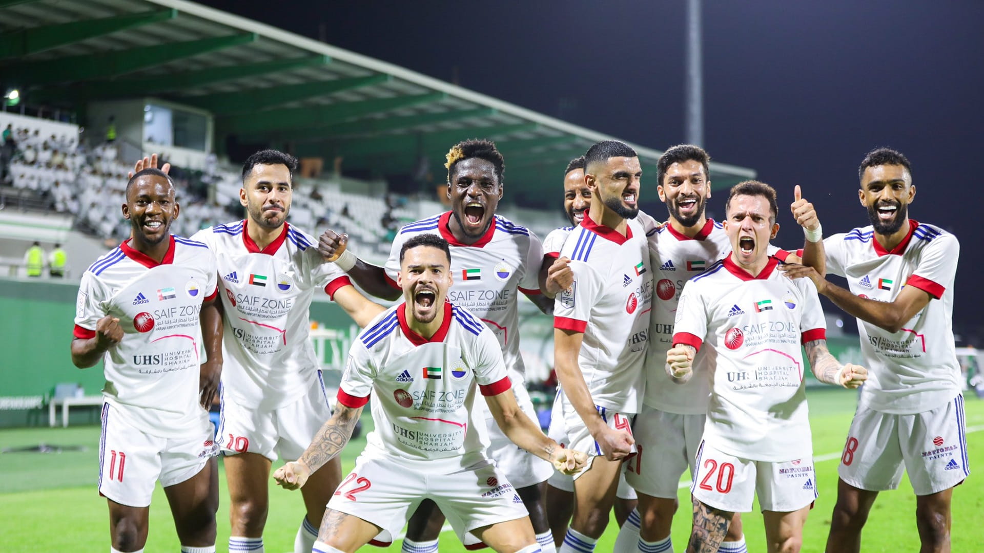 صورة بعنوان: 5 مباريات لفريق الشارقة خلال شهر ديسمبر 