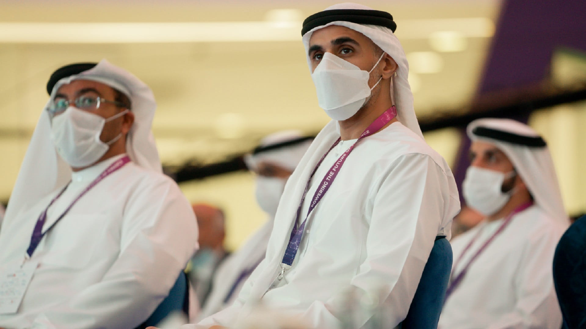 Image for the title: Khaled bin Mohamed inaugurates 5th edition of Fintech Abu Dhabi 