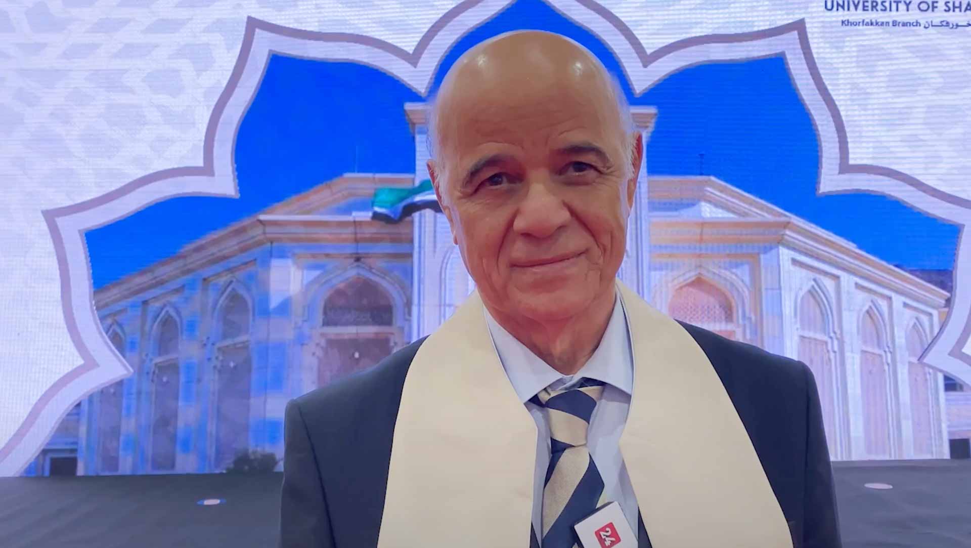 Image for the title: Al Nuaimi: UoS marks UAE National Day, praising its achievements  