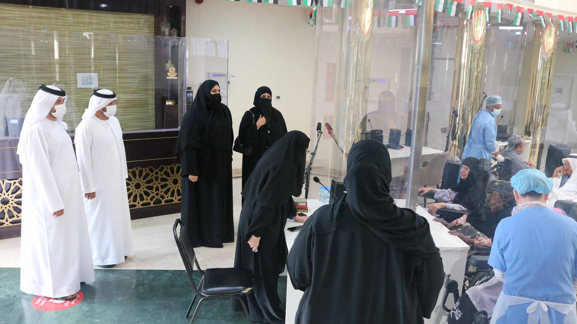 Image for the title: SCC Committee visits elderly care home 