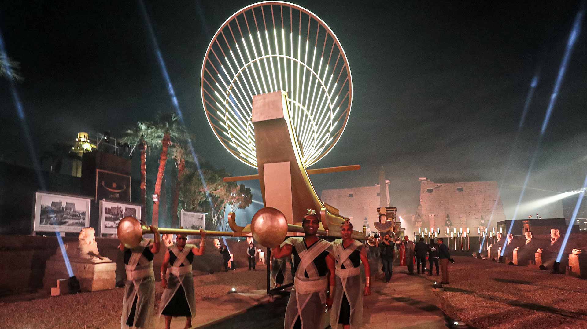 Image for the title: Egypt revives ancient road connecting Luxor and Karnak 