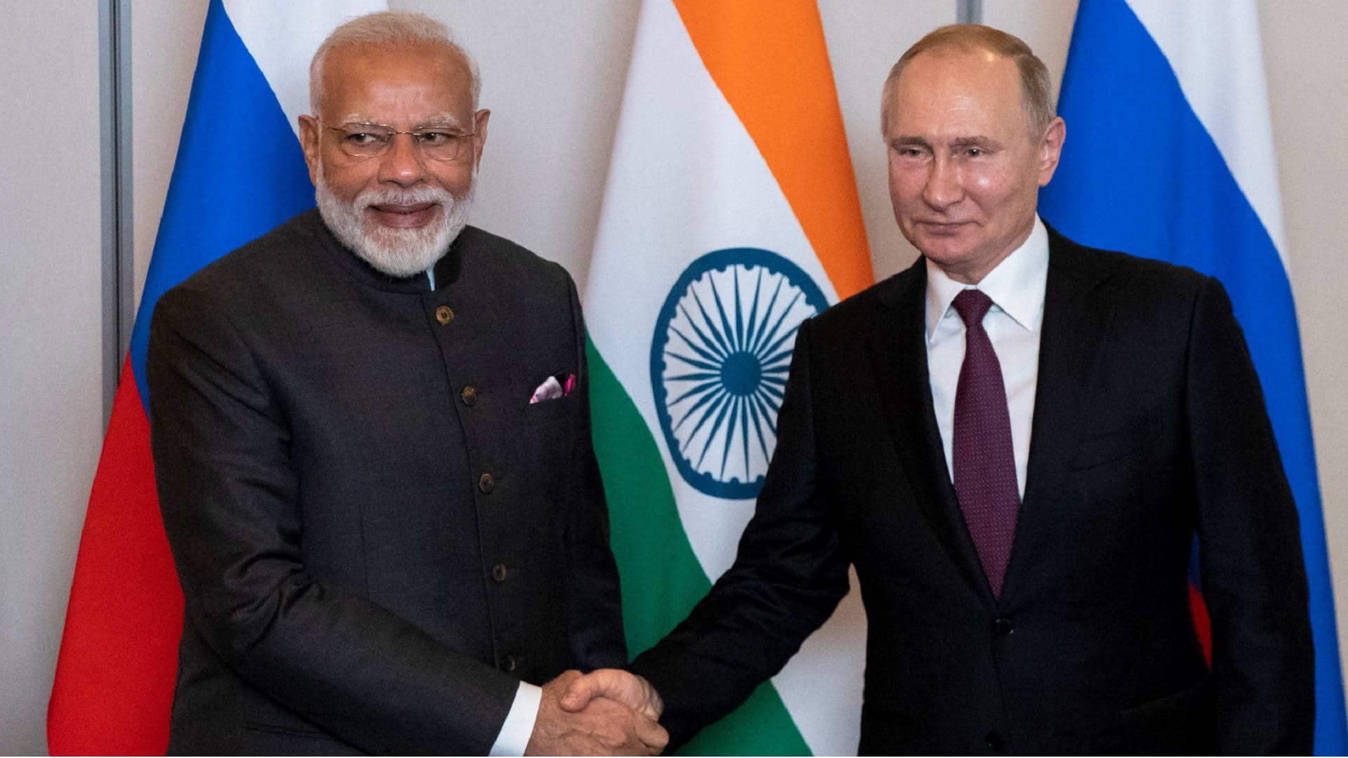 Image for the title: Putin to travel to India in rare trip abroad 