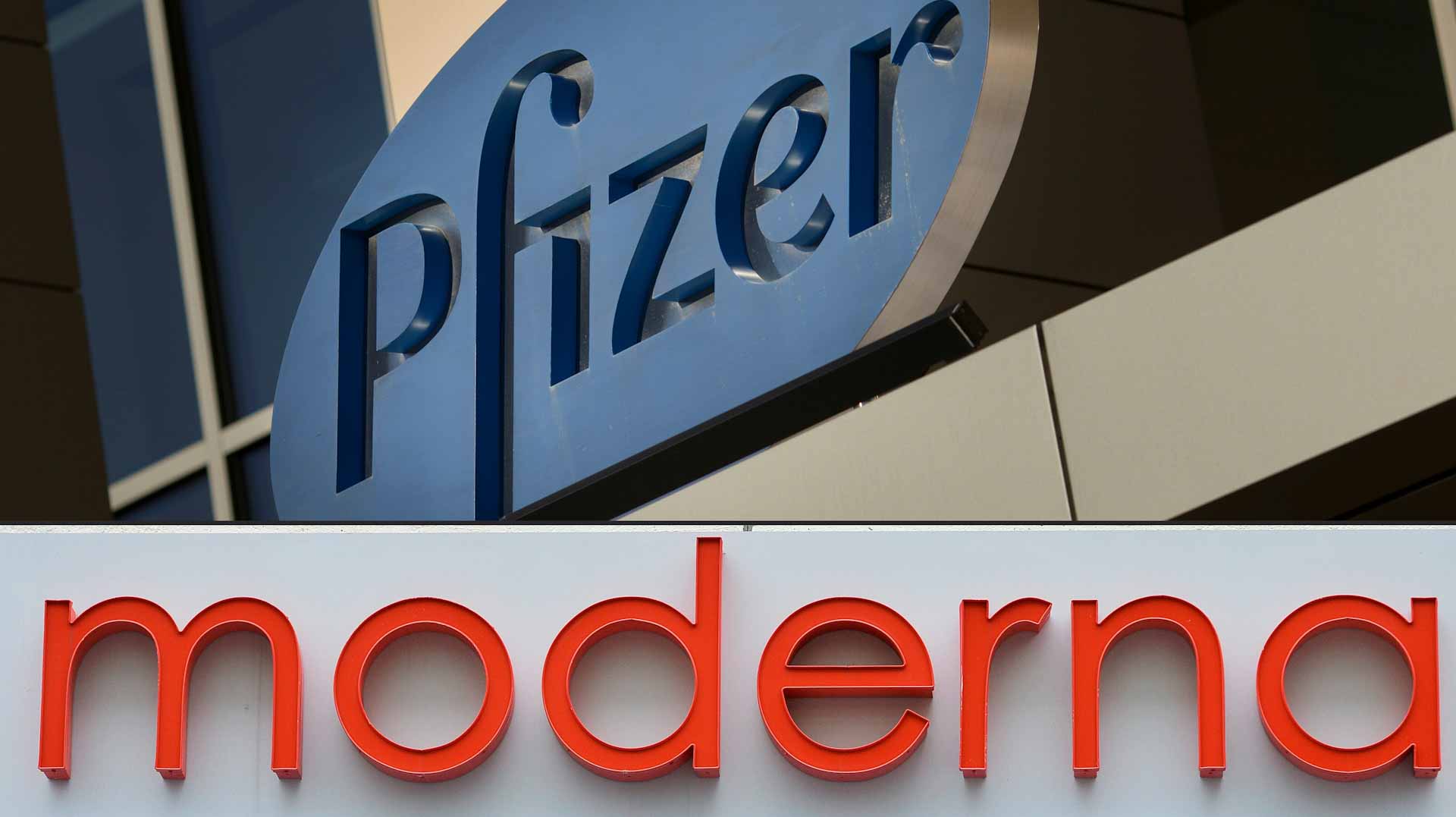 Image for the title: Pfizer, Moderna expect data on shot's protection against Omicron  