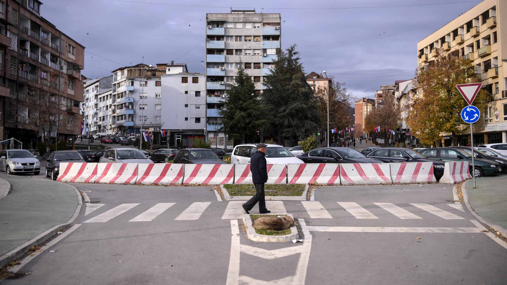 صورة بعنوان: مقتل ثلاثة أشخاص في إطلاق نار بحافلة في كوسوفو 