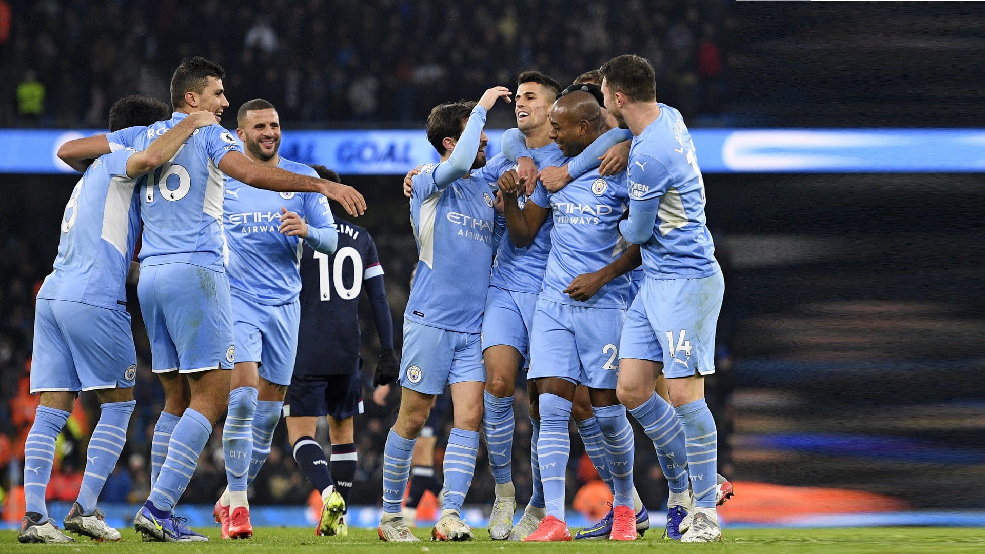 صورة بعنوان: مانشستر سيتي يستعيد المركز الثاني في الدوري الإنجليزي 