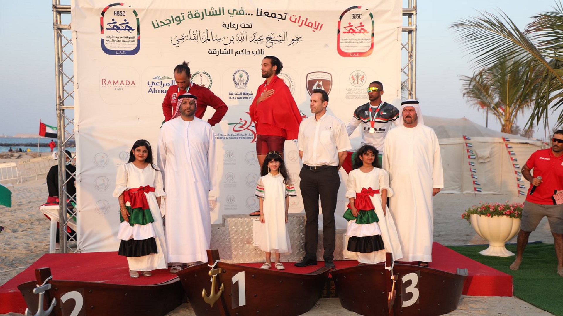 صورة بعنوان: تونس تحصد المركز الأول في ختام "عربية التجديف الشاطئي" بالحمرية  