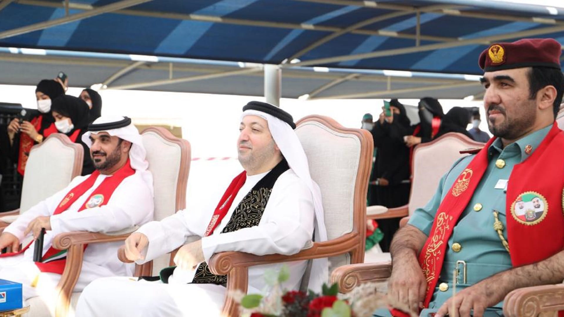 صورة بعنوان: هيئة المنطقة الحرة بالحمرية تحتفل بعيد الاتحاد الخمسين 