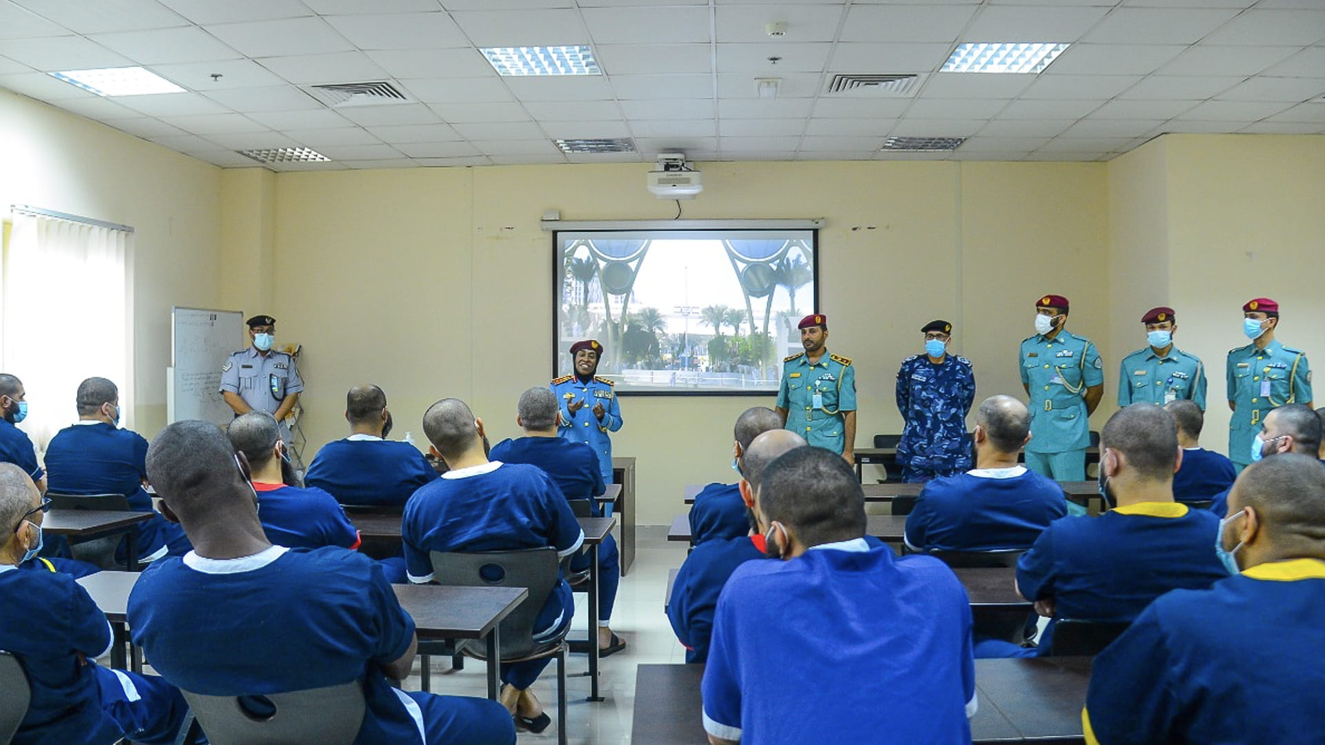 Image for the title: PCE’s inmates enjoy Expo 2020 activities remotely 