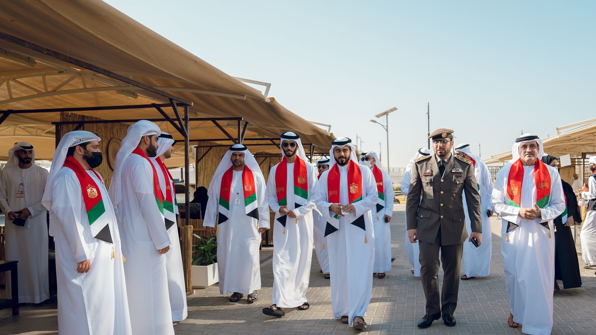 صورة بعنوان: دائرة الطيران المدني وهيئة مطار الشارقة تحتفلان بعيدالاتحاد الـ50 