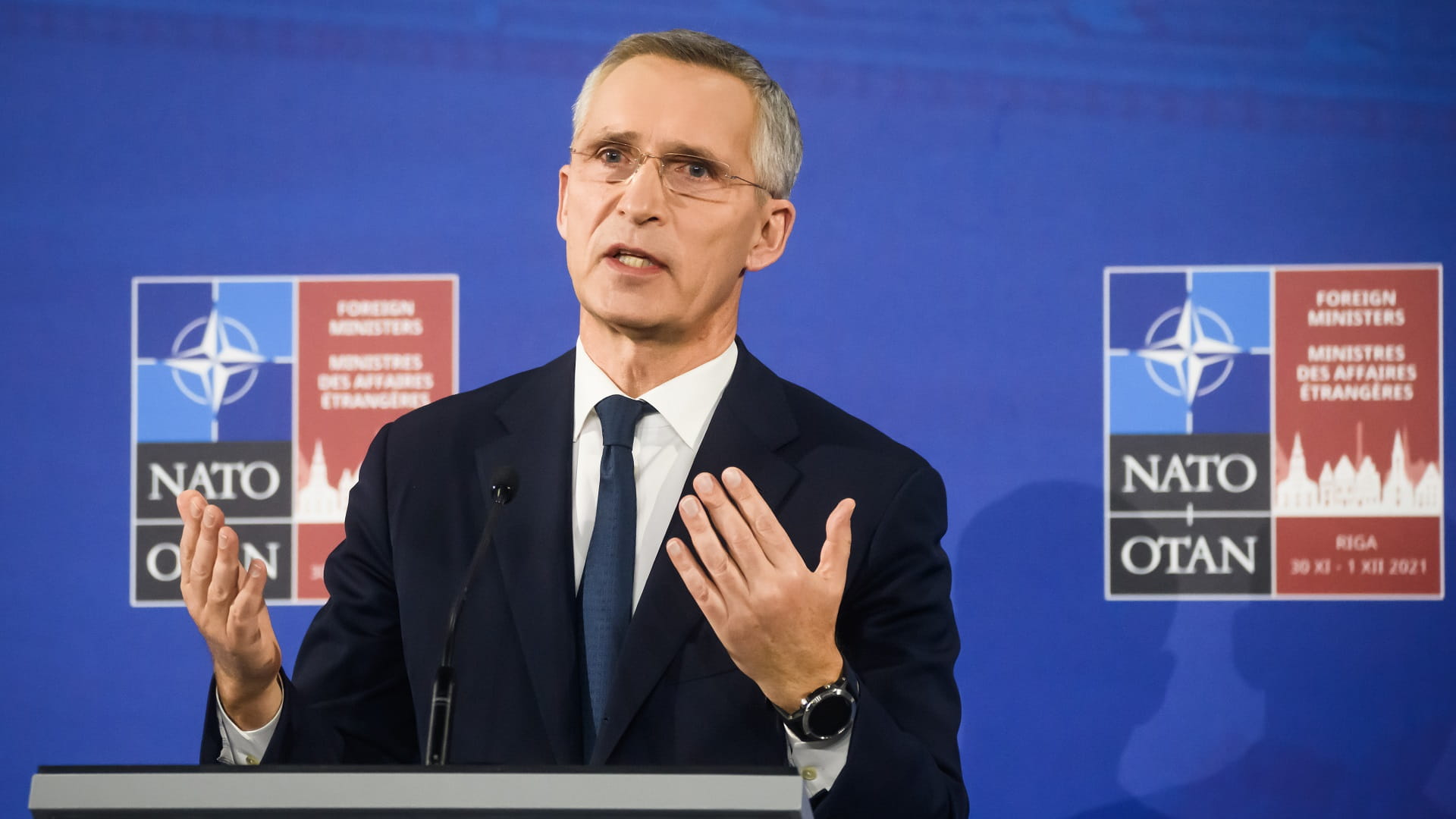 صورة بعنوان: حلف الأطلسي يتوعد روسيا بدفع ثمن باهظ لو هاجمت أوكرانيا 