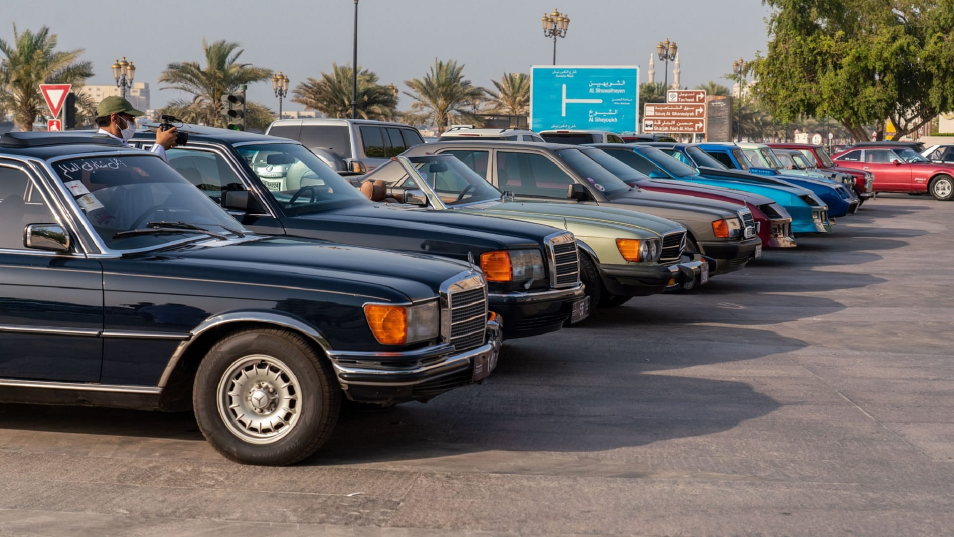 Image for the title: Shurooq: Classic Car Festival Returns for 50th UAE National Day 