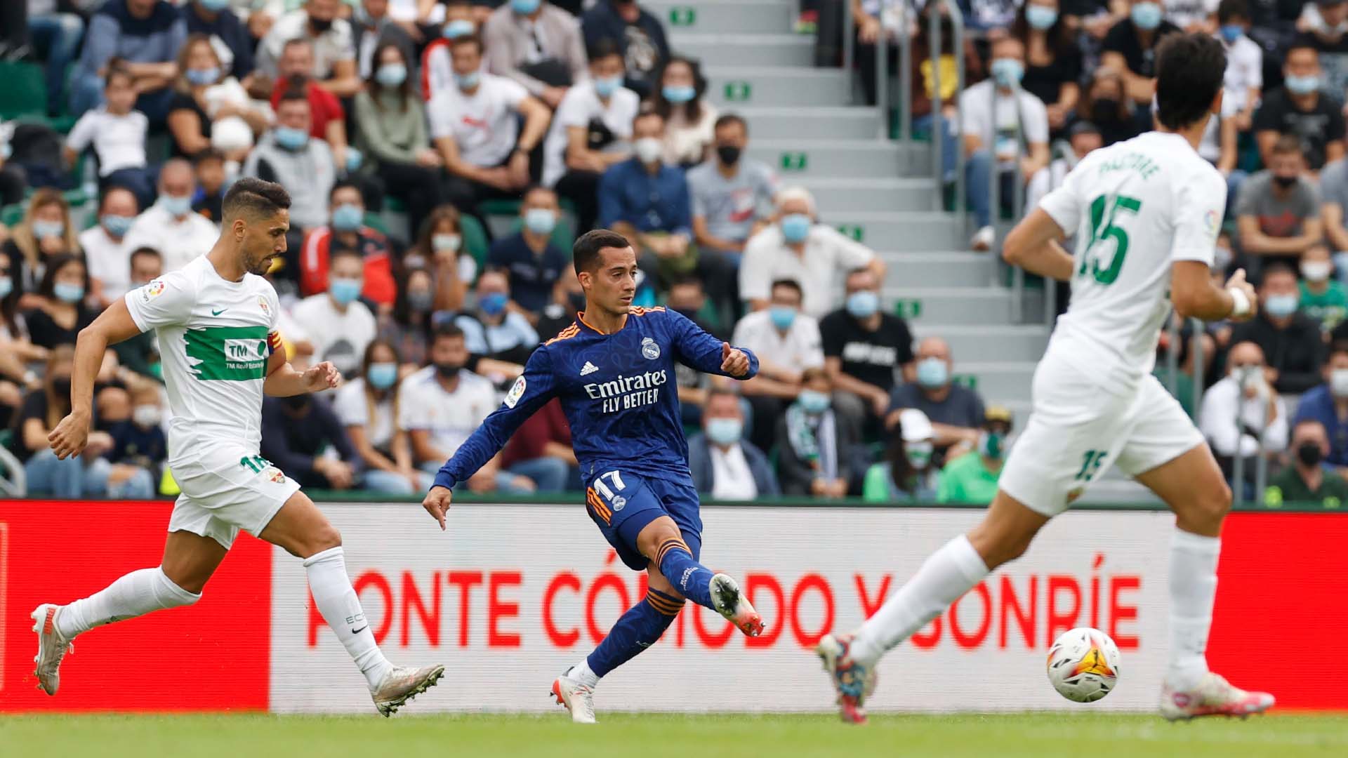 صورة بعنوان: ريال مدريد يعبر إلتشي ويواصل صدارته للدوري الإسباني 