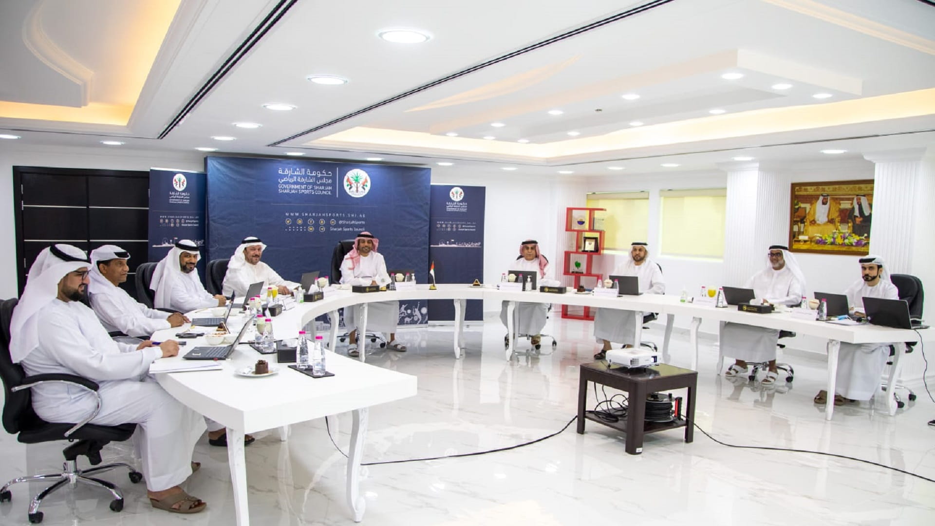 صورة بعنوان: مجلس "الشارقة الرياضي" يعتمد برنامج دورة كلباء للألعاب الشاطئية 