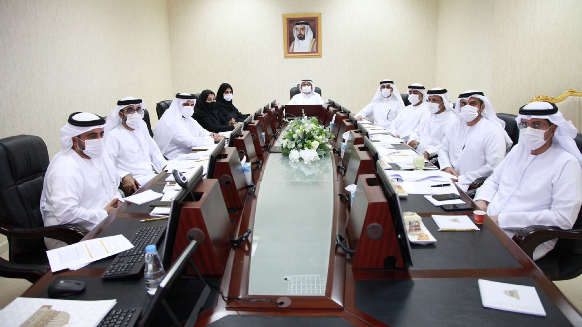صورة بعنوان: مكتب استشاري الشارقة يطلع على أولويات أعمال المجلس للفترة المقبلة 