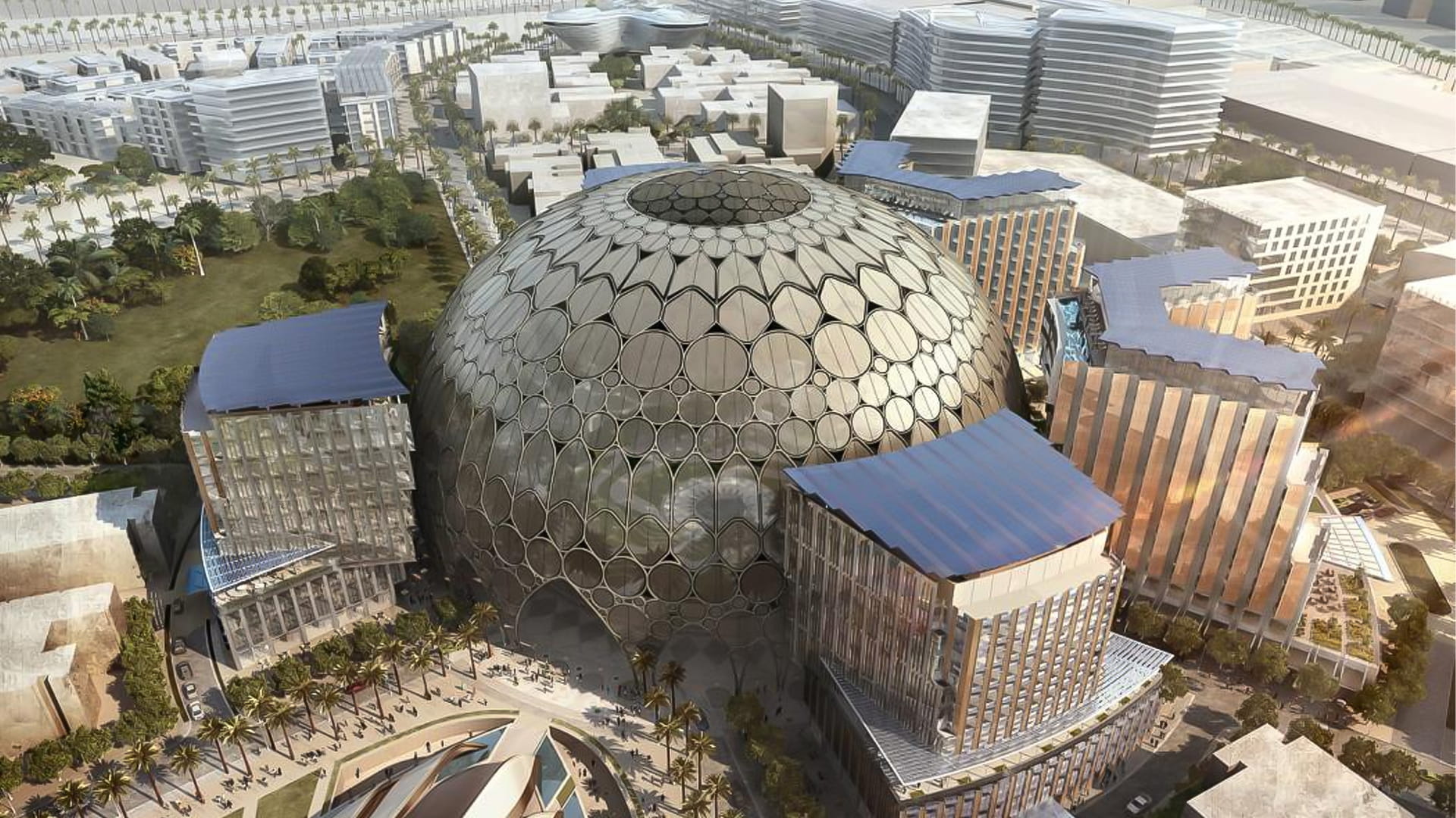 Image for the title: 'Al Wasl Dome' a cultural landmark at heart of Expo 2020 Dubai 