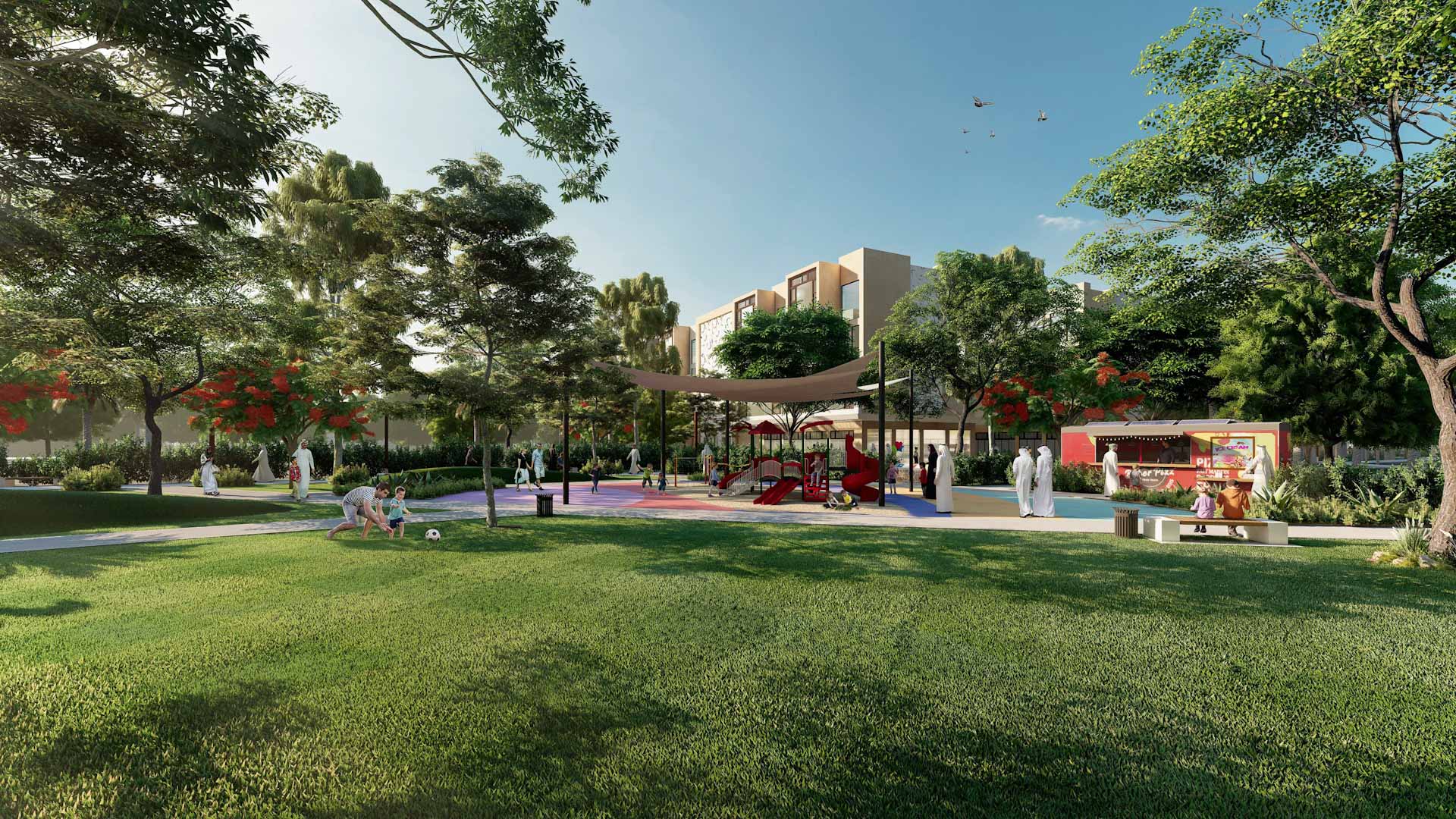 صورة بعنوان: كيف تسهم المدن المستدامة في الأهداف الخضراء للمنطقة؟ 