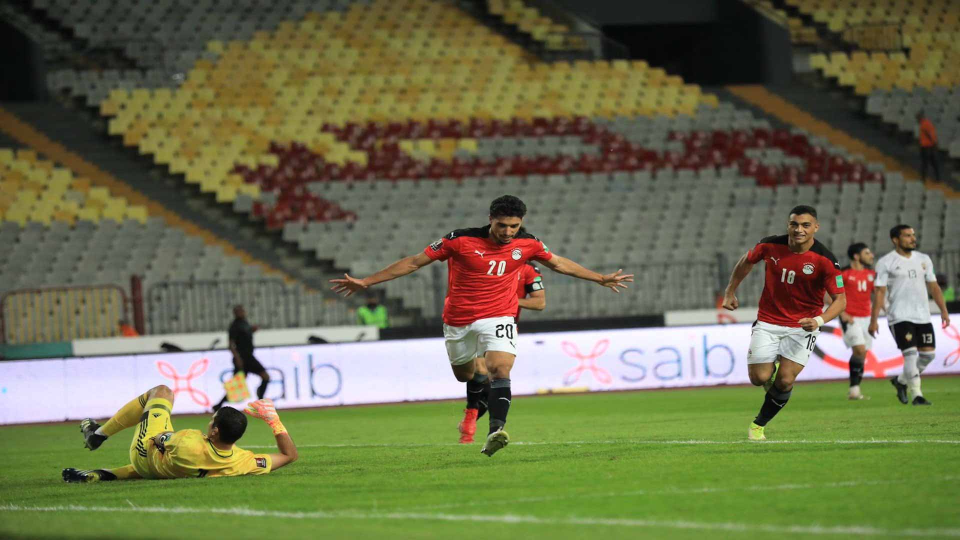 صورة بعنوان: مرموش يقود منتخب مصر للفوز على ليبيا في تصفيات كأس العالم 