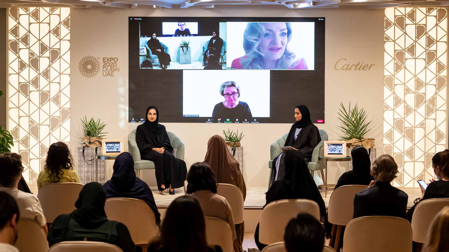 Image for the title: Irthi’s date palm textile upholds promise of economy in fashion 