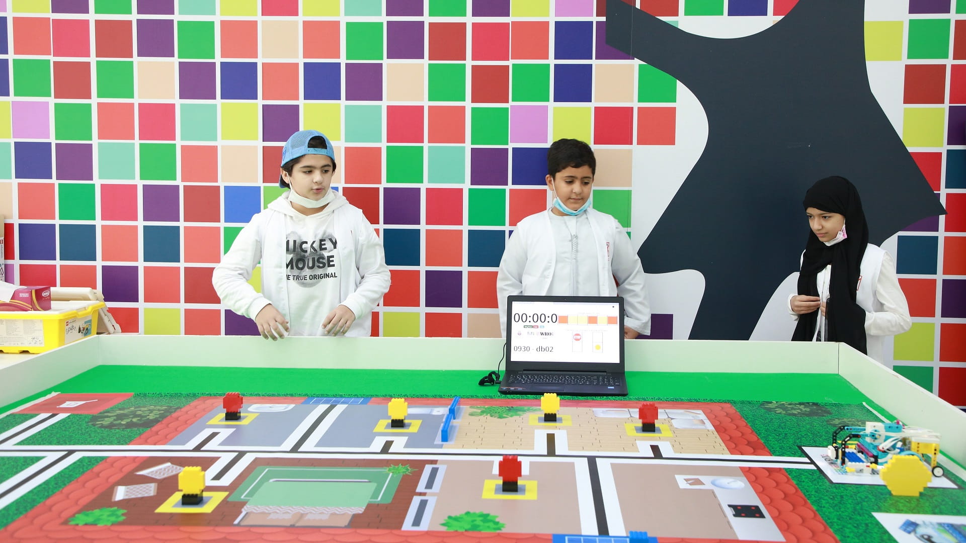 Image for the title: Sharjah children comes second in the WRO  National competition 
