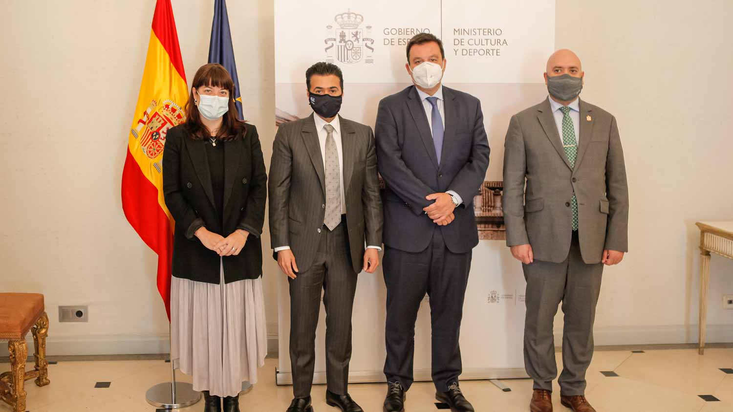 Image for the title: Sharjah, Madrid discuss details of Spain’s participation at SIBF 