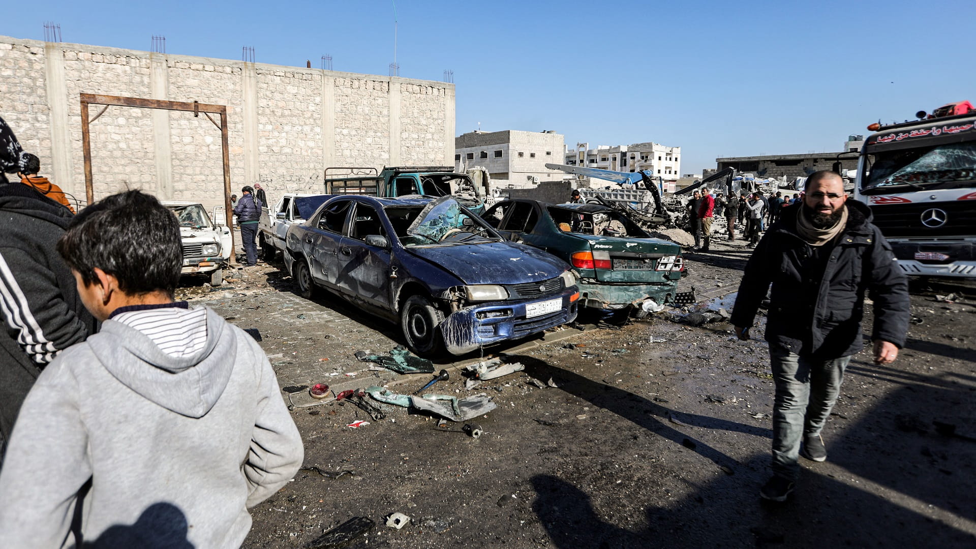 Image for the title: Car bomb kills six in Syria's Afrin: monitor 