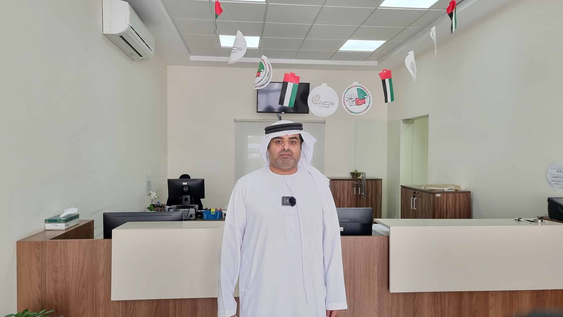 Image for the title: Al Dhaid Municipality facilitates procedures for customers 
