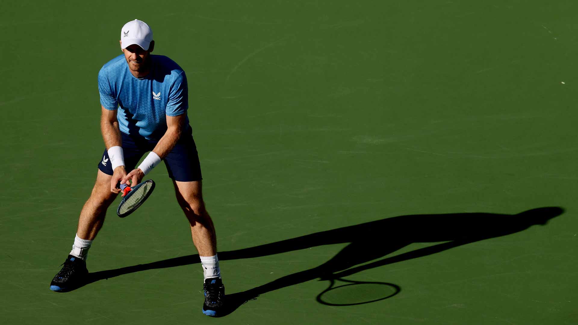 صورة بعنوان: البريطاني موراي يودع بطولة إنديان ويلز للتنس 