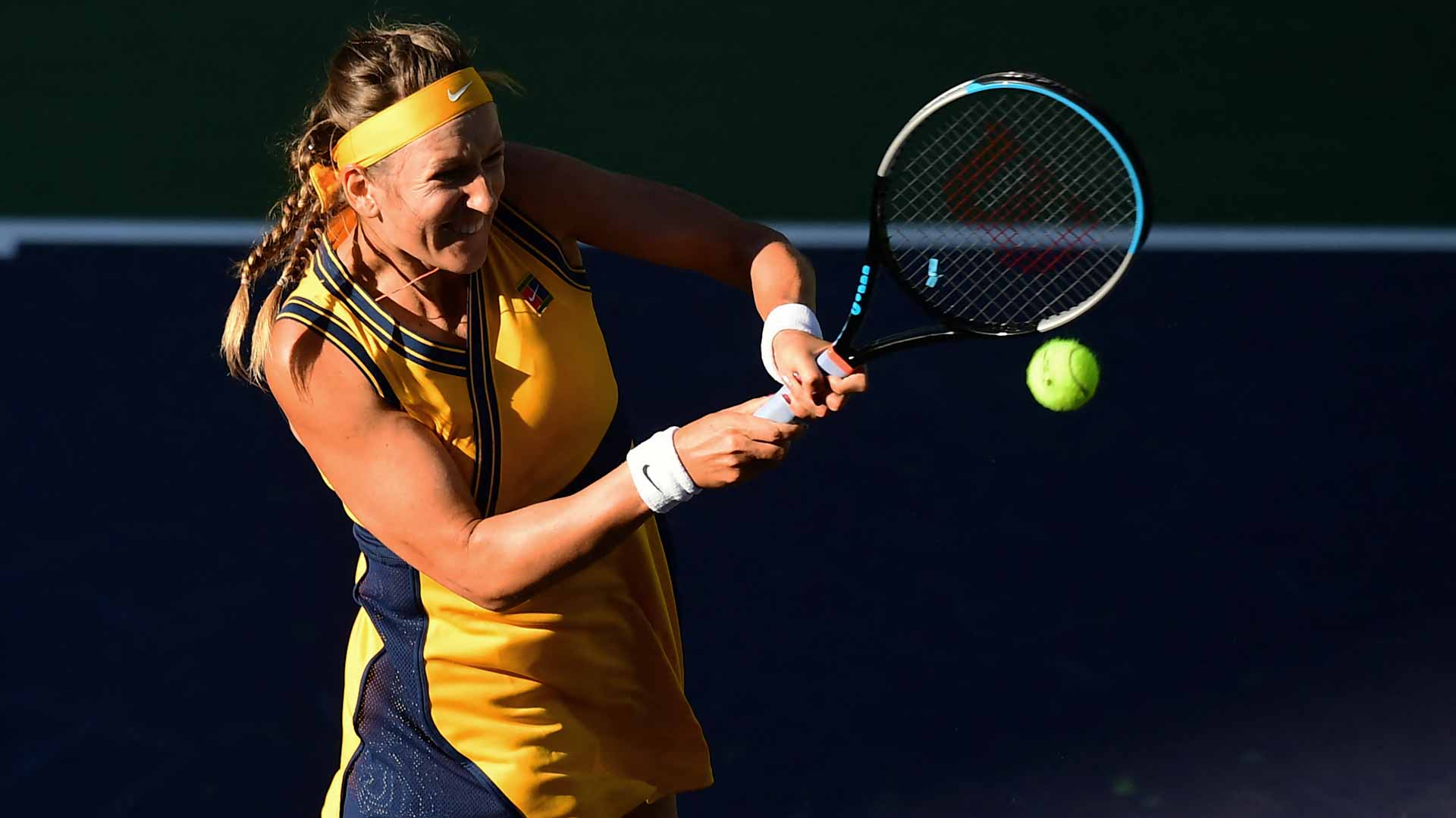 صورة بعنوان: البيلاروسية أزارينكا تتأهل لنصف نهائي بطولة إنديان ويلز للتنس 