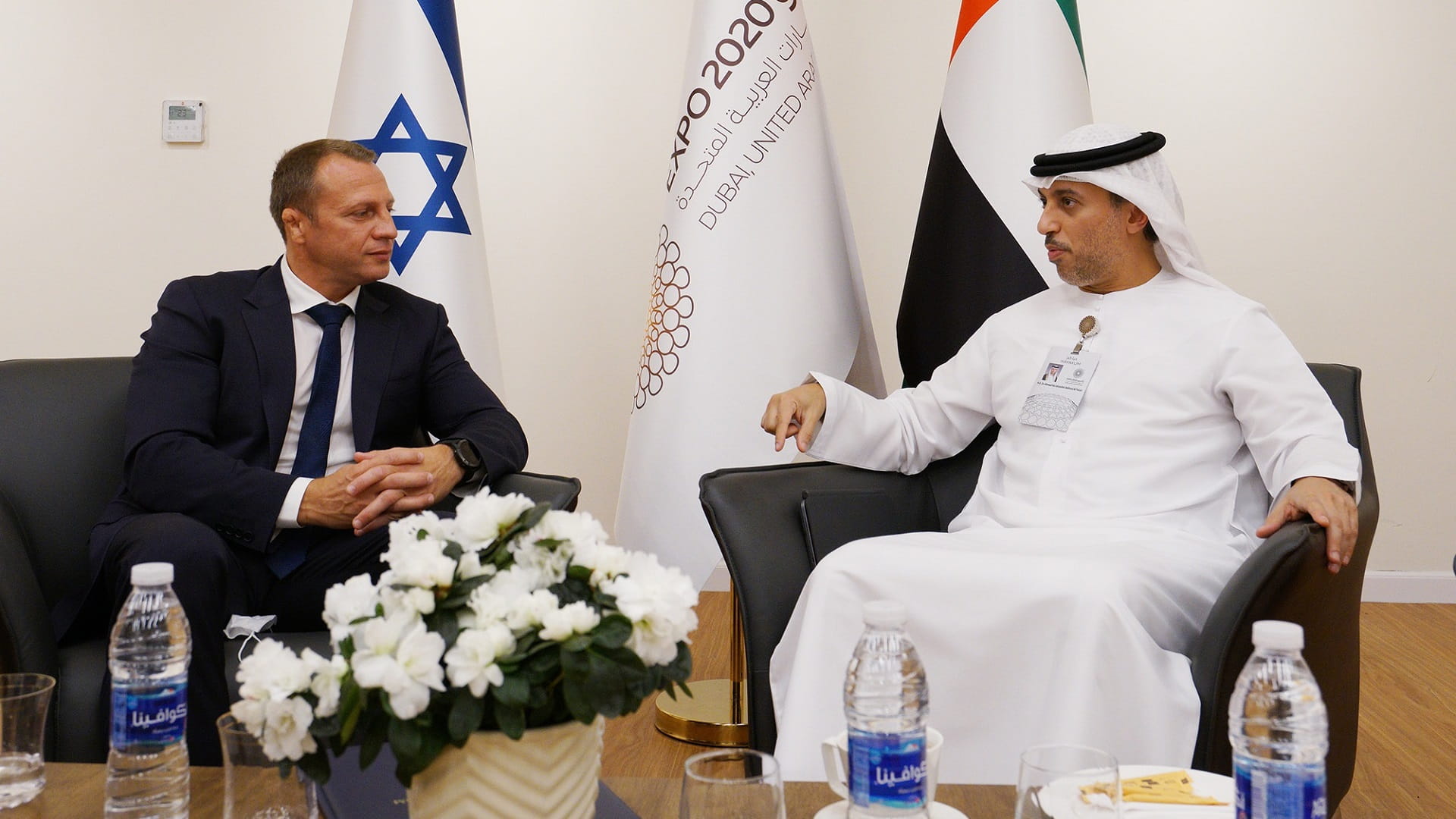 صورة بعنوان: الإمارات وإسرائيل تبحثان في إكسبو دبي تعزيز العلاقات الاقتصادية  