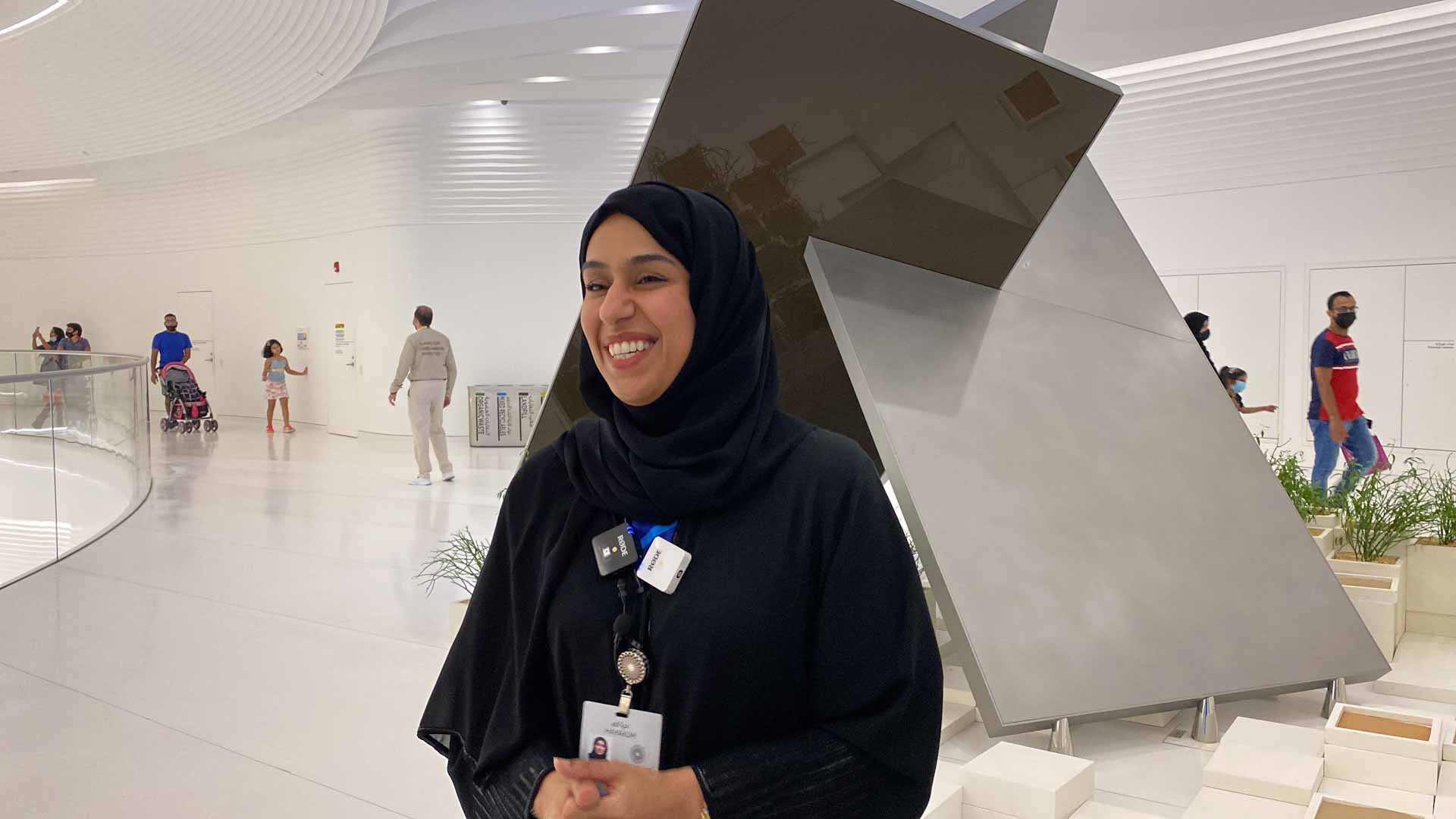 Image for the title: Mansour bin Mohammed, Nehayan bin Mubarak lead WCM at Expo2020 