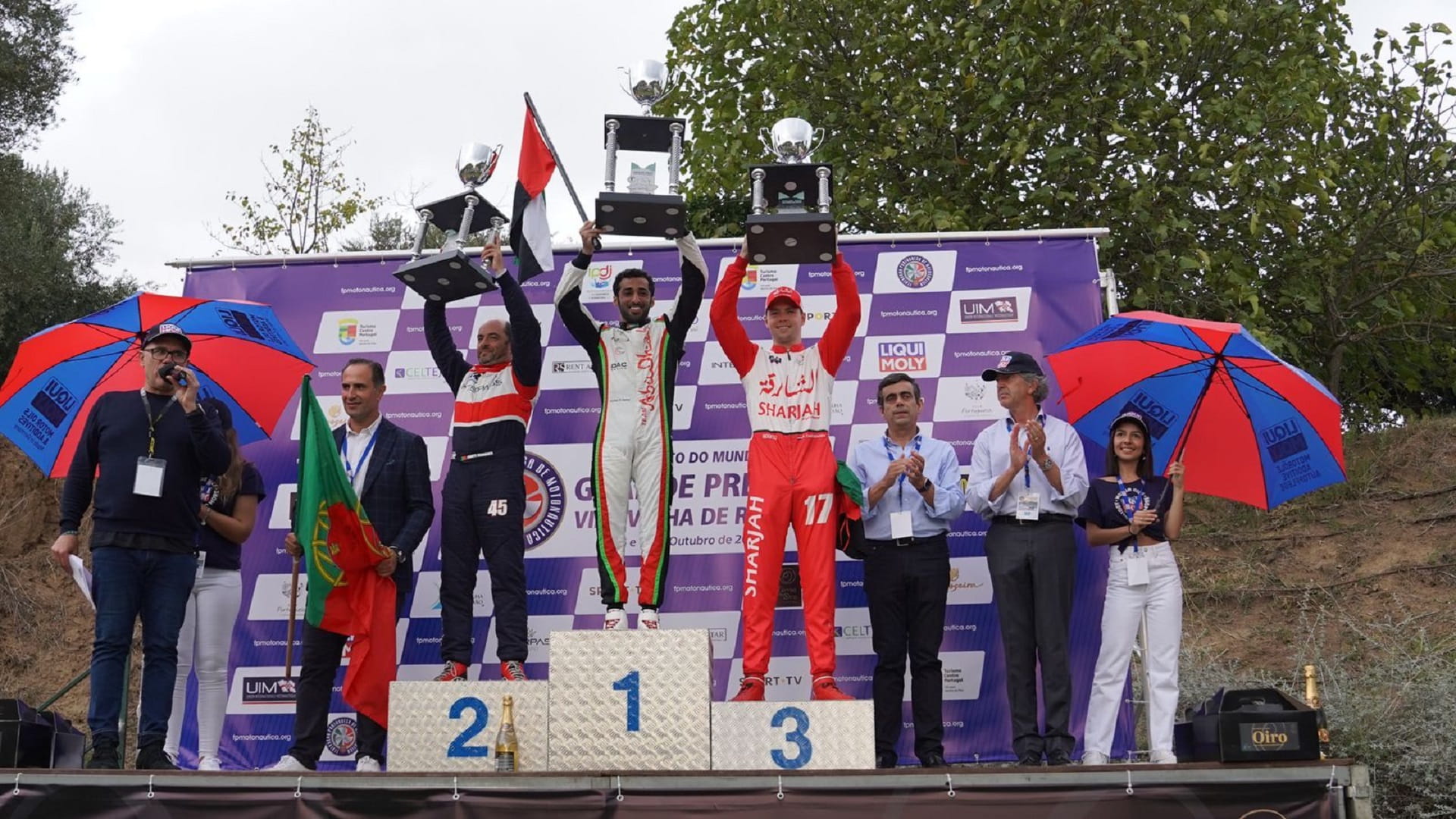 Image for the title: Rashed Al Qemzi clinches third world F2 crown in Portugal 