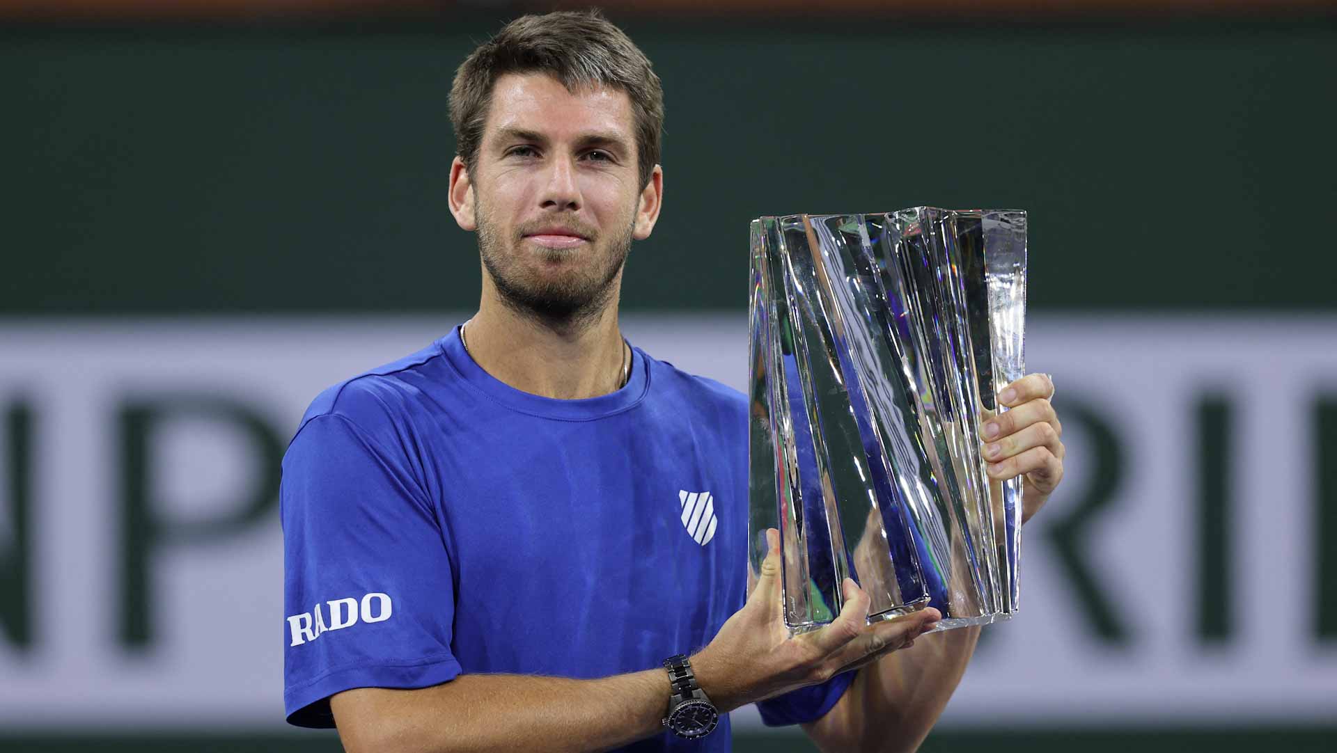 صورة بعنوان: البريطاني نوري يحرز لقب إنديان ويلز للتنس 