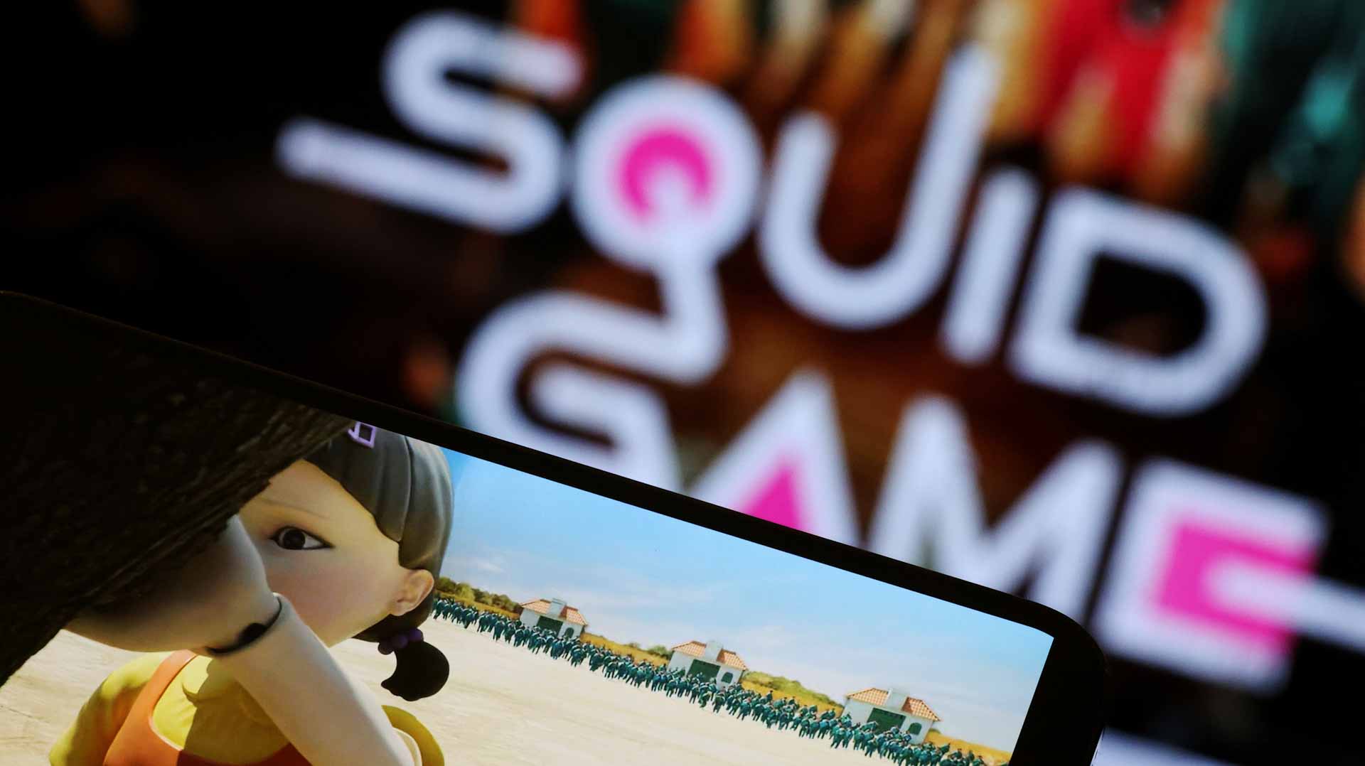 Image for the title: Netflix's 'Squid Game' estimated to be worth about $900 mn  