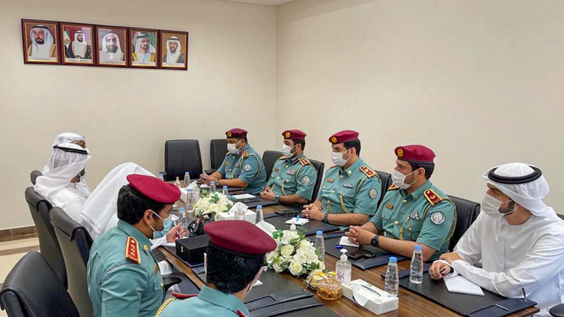 Image for the title: CRPD receives delegation from Al Kharous Suburb Council 