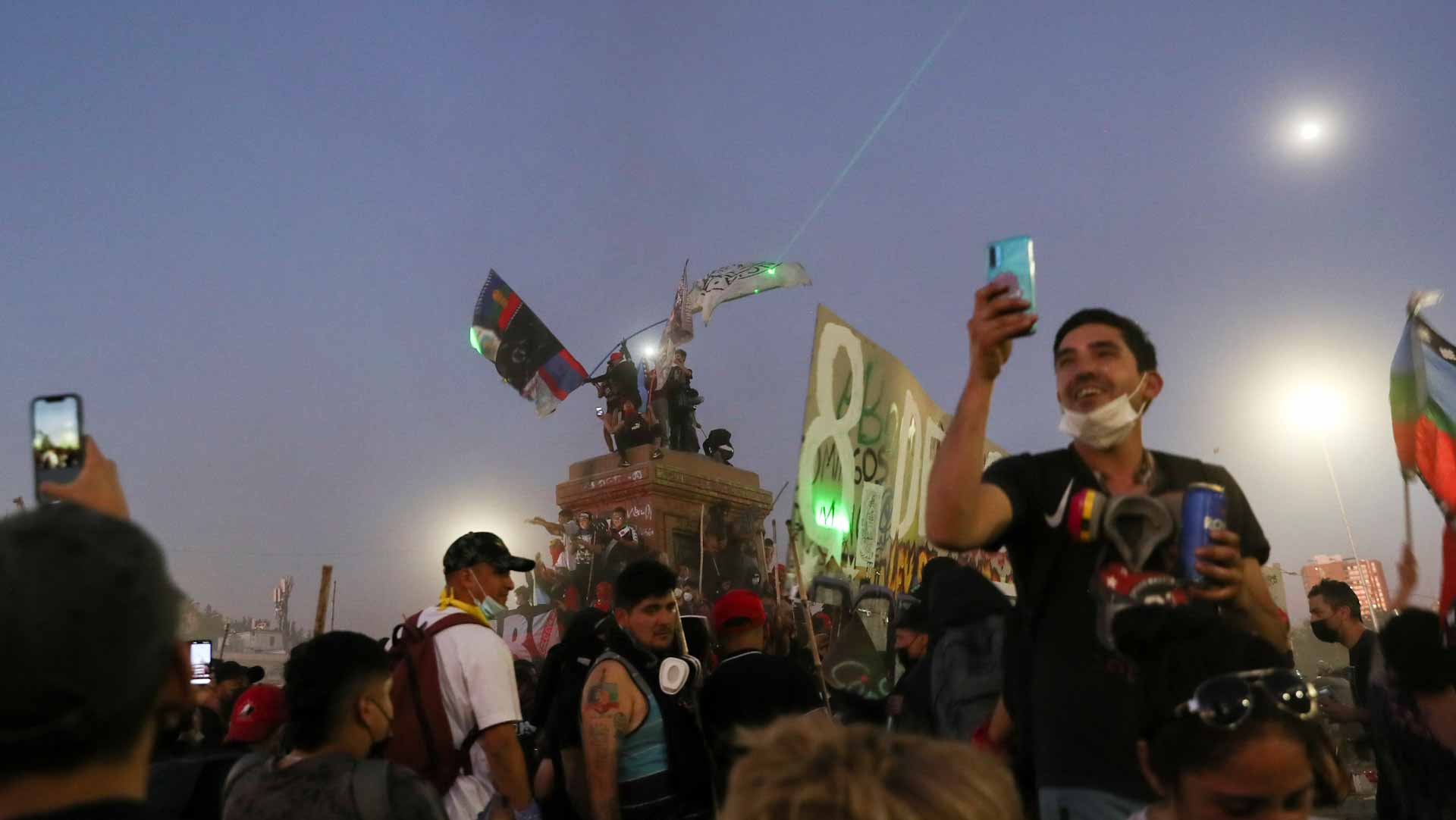 صورة بعنوان: مع اقتراب الانتخابات الرئاسية...تشيلي تحيي ذكرى احتجاجات 2019 