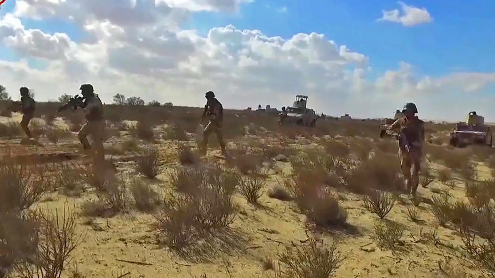 Image for the title: Egyptian military consolidates grip on northern Sinai 