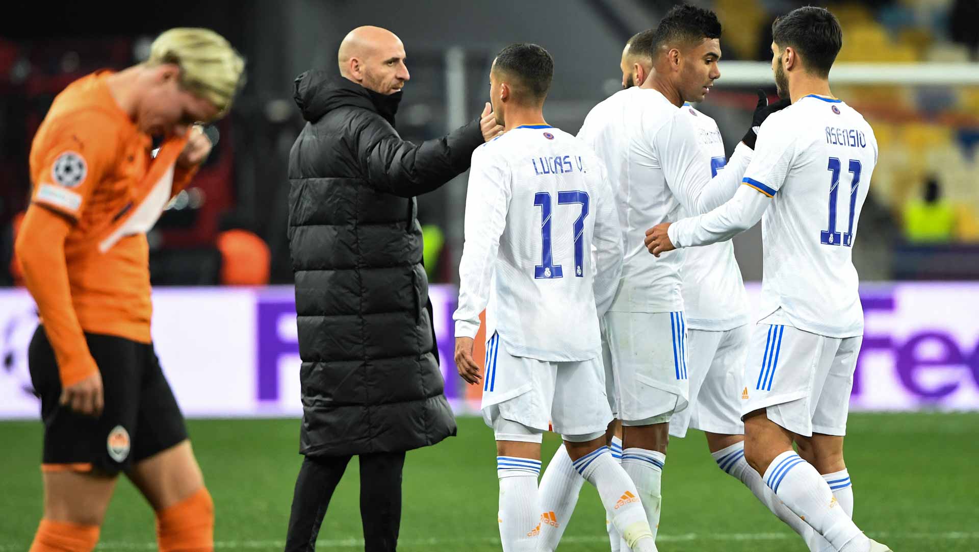 صورة بعنوان: ريال مدريد يمزق شباك شاختار في دوري الأبطال 