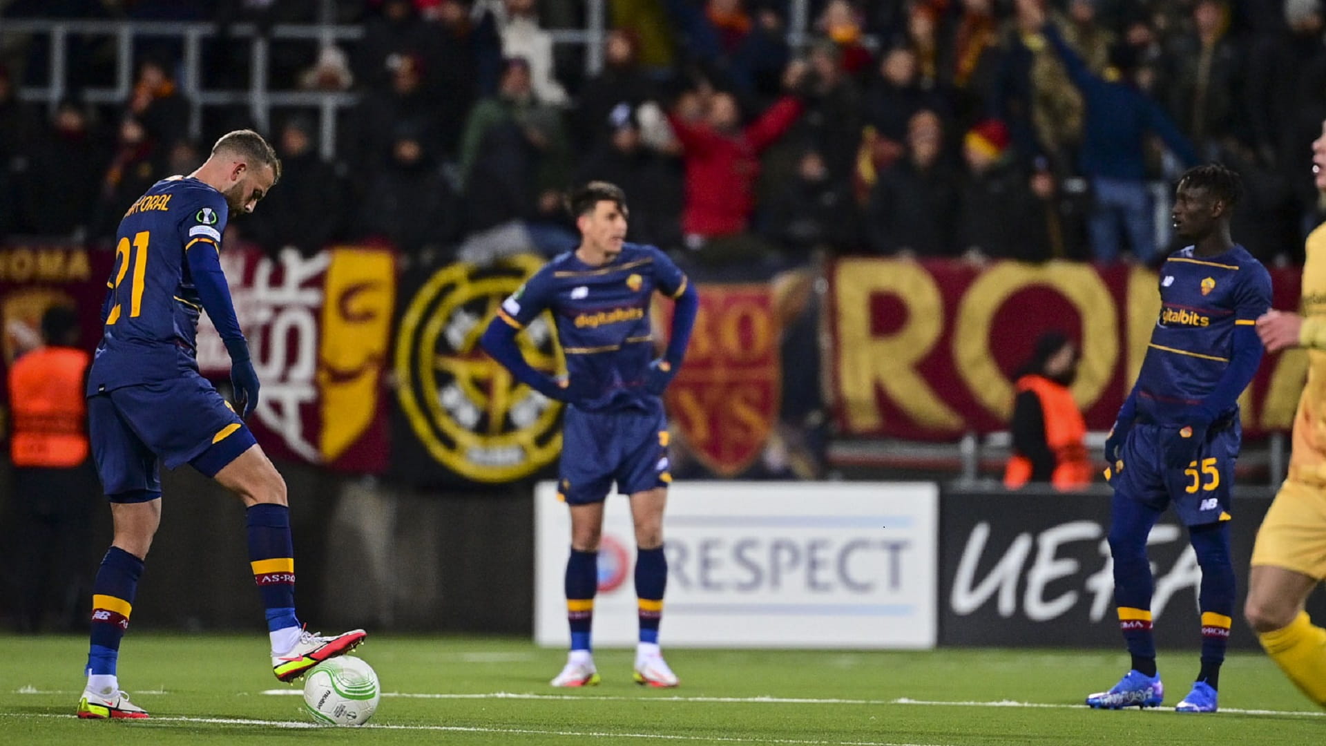 صورة بعنوان: روما يتعرض لخسارة مذلة أمام بودو جليمت بدوري المؤتمر الأوروبي 