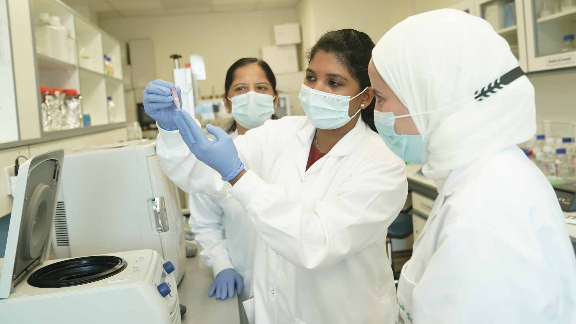 صورة بعنوان: جامعة الشارقة تُجري بحوثاً علمية متقدمة في مجال السرطان 