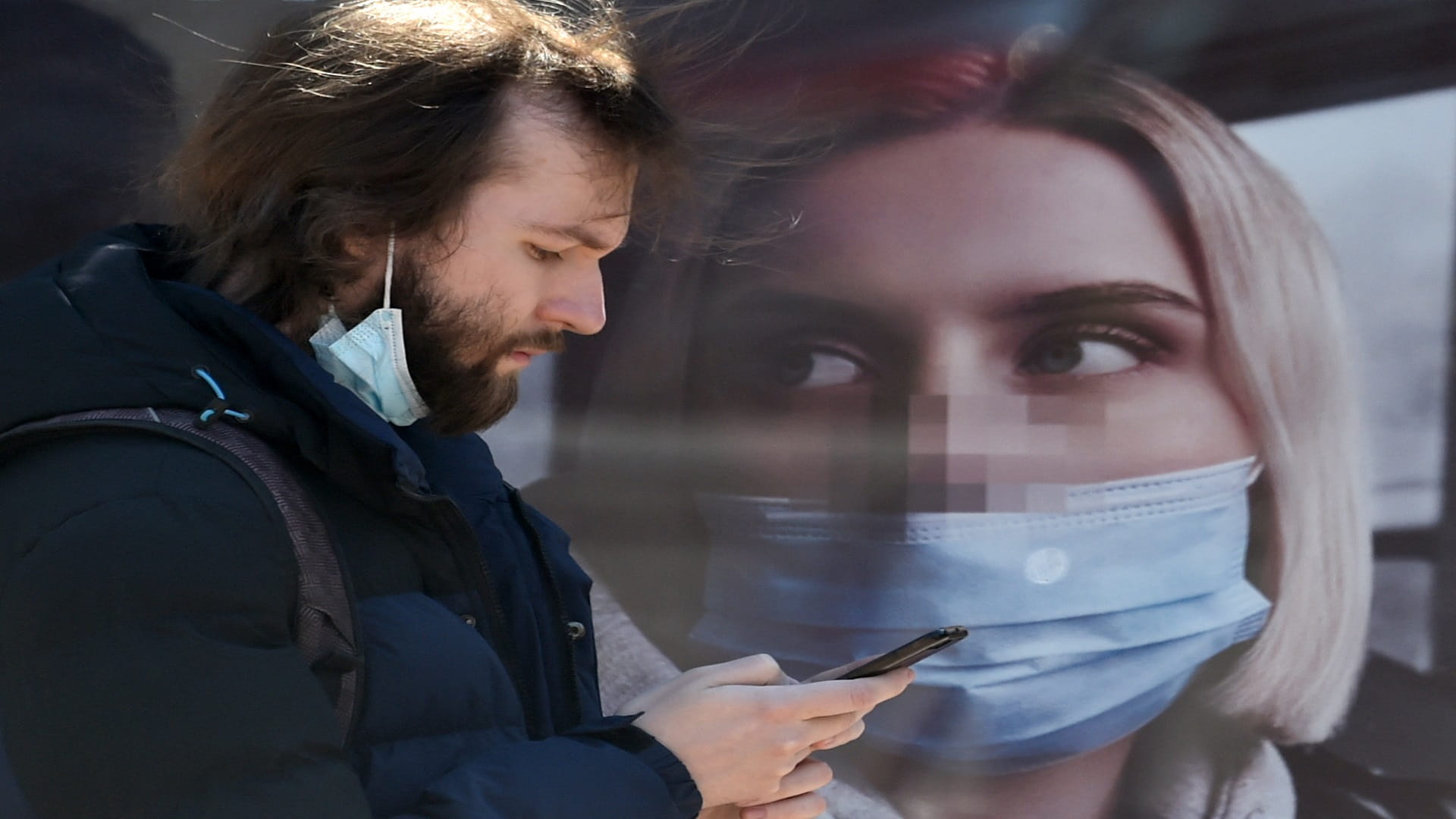 Image for the title: COVID-19 cases in eastern Europe near 20 million 