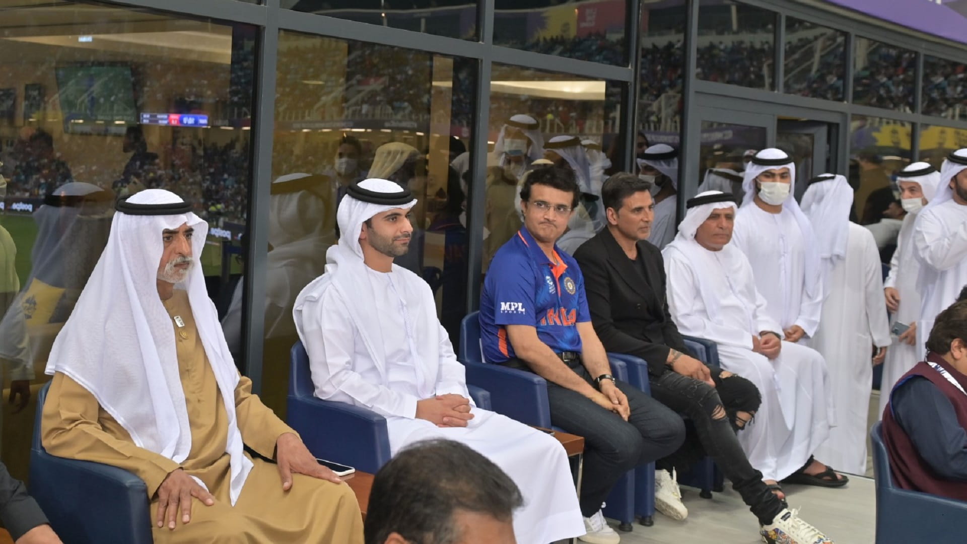 صورة بعنوان: منصور بن محمد: الإمارات أثبتت قدرتها على استقبال العالم  