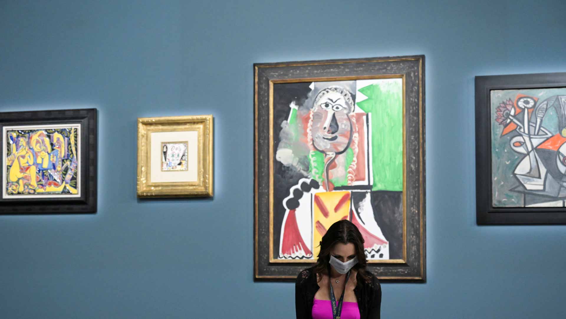 صورة بعنوان: في مزاد...أعمال لبيكاسو تُباع بلاس فيغاس بأكثر من 100 مليون دولار 