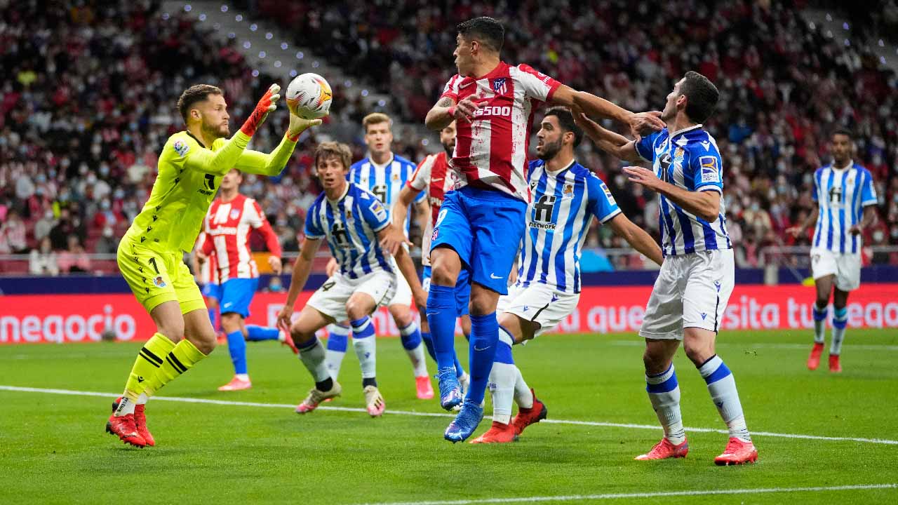 صورة بعنوان: أتلتيكو مدريد يتعادل أمام ريال سوسييداد في الدوري الإسباني 