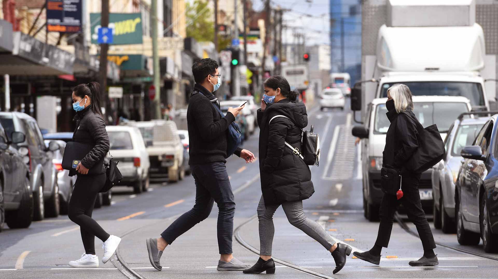 Image for the title: Melbourne to ease more COVID curbs as 80% vaccination rate nears 