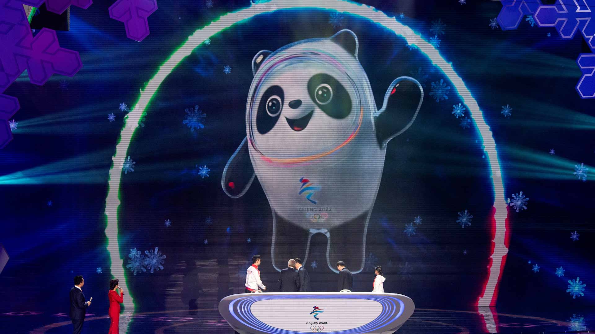 Image for the title: Beijing set for 100-day Olympic countdown 