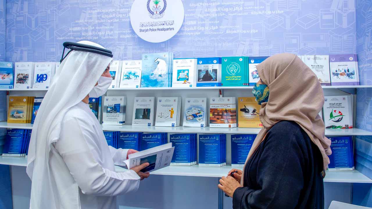Image for the title: Sharjah Police participates in 8th Legal Book Fair 