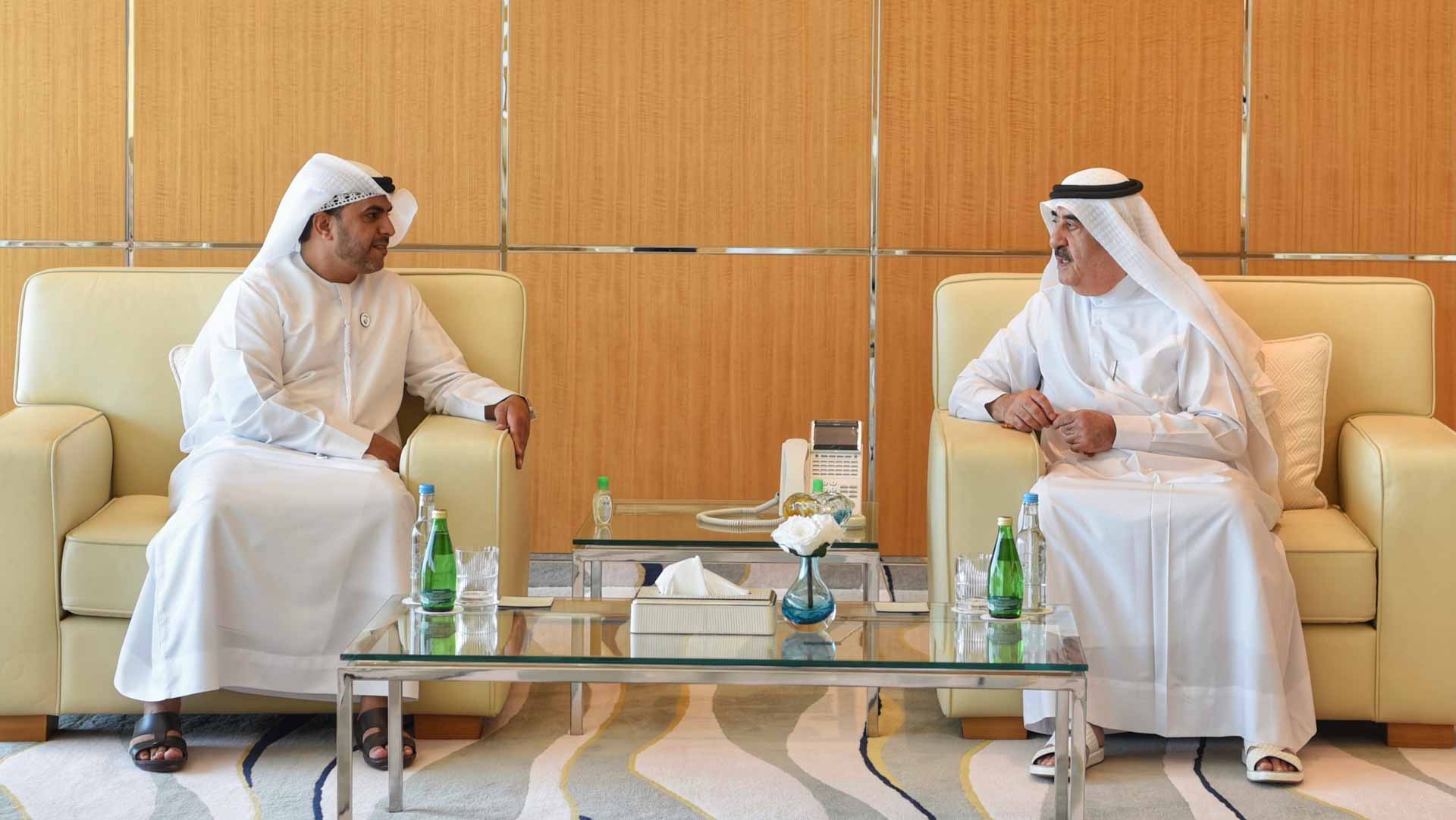 Image for the title: UAQ Ruler briefed on strategy and future plans of MoJ 