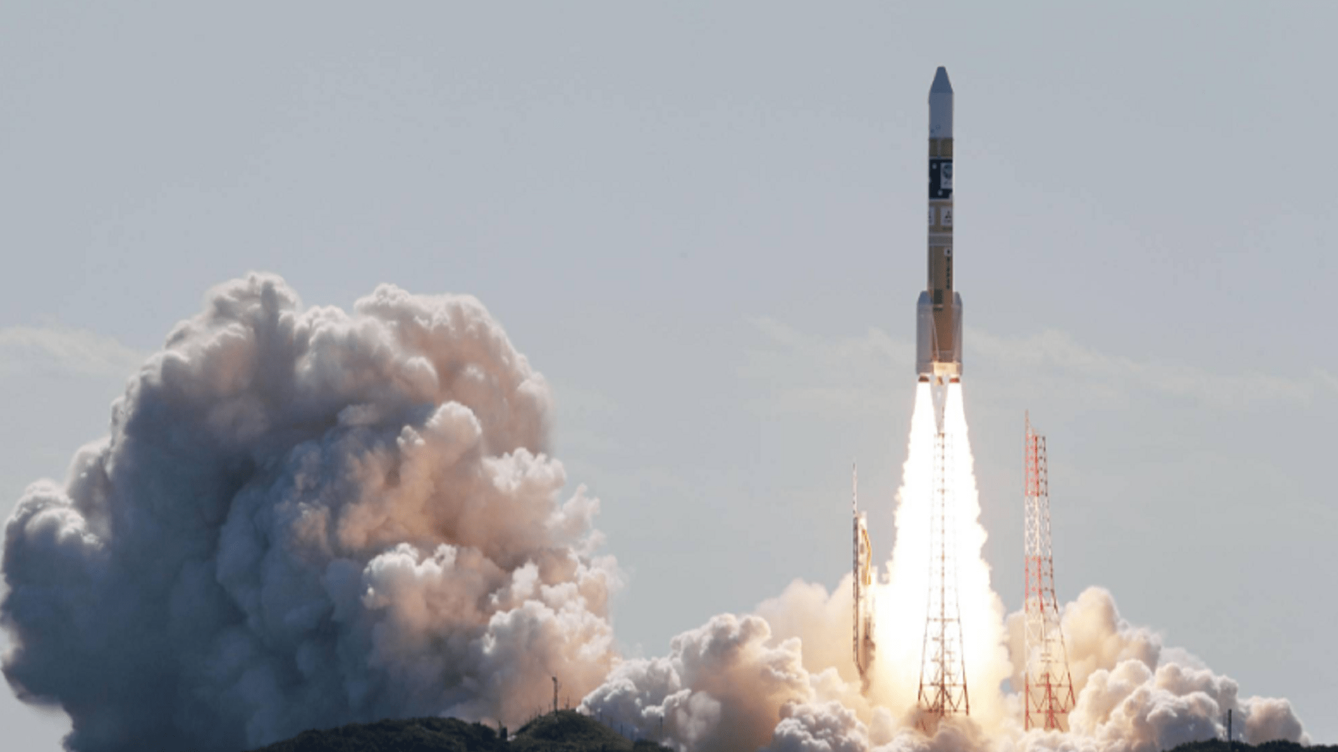 Image for the title: Japan successfully launches GPS satellite into space 