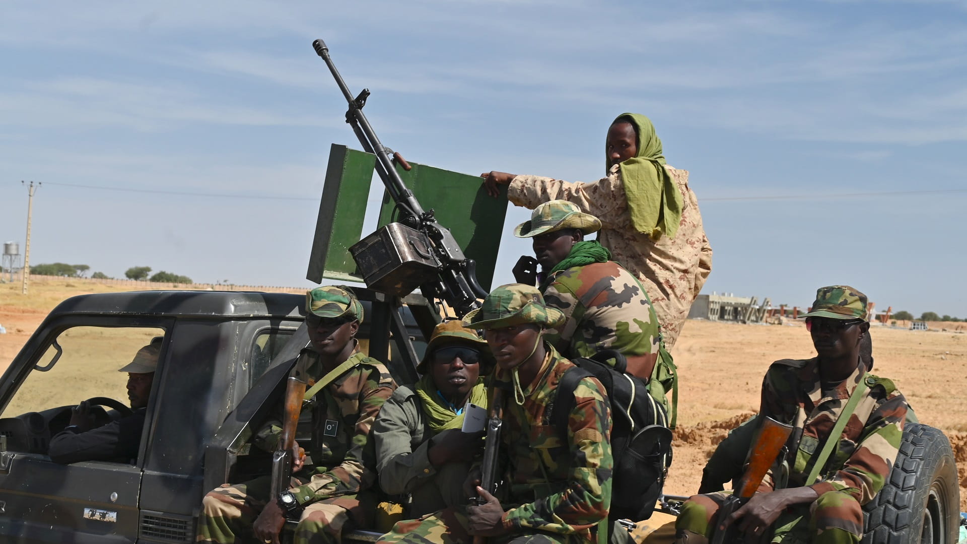 Image for the title: Gunmen kill 16 worshippers in Nigeria mosque attack 